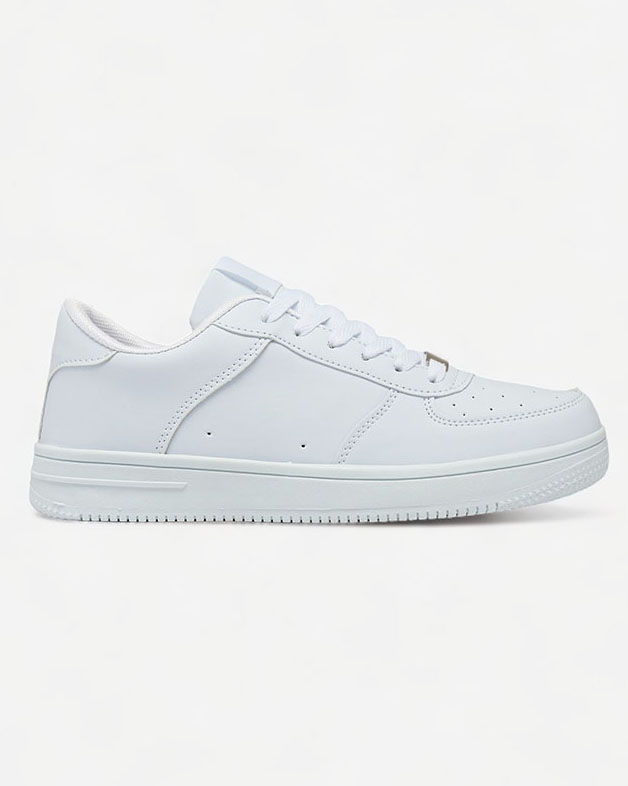 Royalfashion White sports sneakers for women Estess