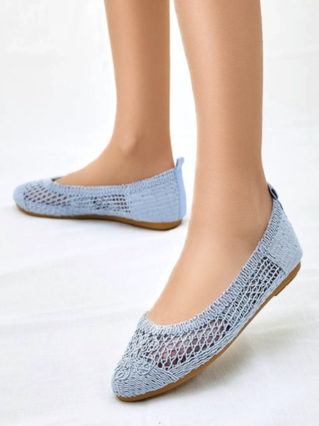 Royalfashion Sieviešu perforēti ballerīni Annete