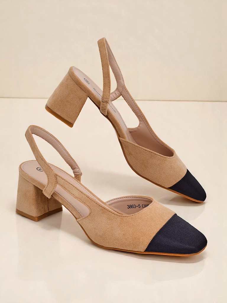 Royalfashion Женские туфли-лодочки на низком каблуке с декоративным носком Eleganzo