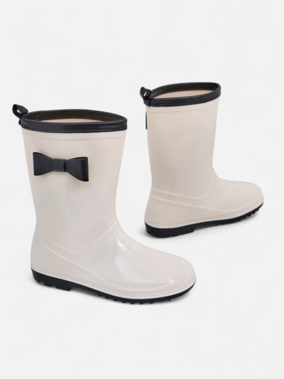 Royalfashion Children's boots with a bow Usalli