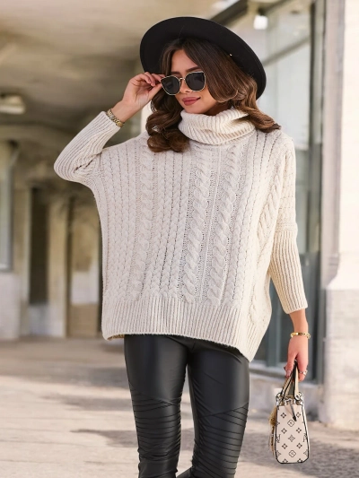 Royalfashion Women's Turtleneck Sweater