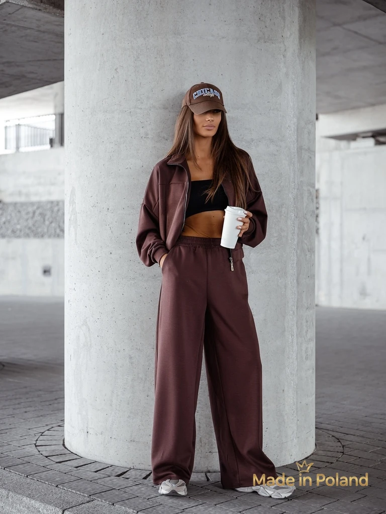 Viscose Women's Tracksuit Set Long Waves