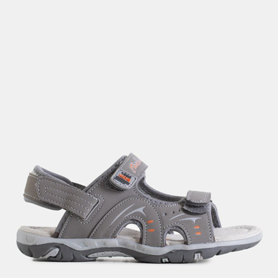 Pelēkas zēnu 'Tores velcro sandales - Apavi
