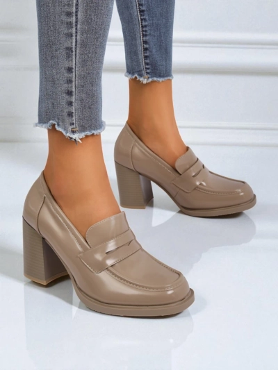 Royalfashion Женские мокасины на каблуке Minerva