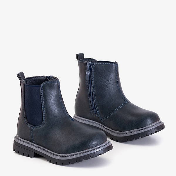 Laszi navy blue children's boots - Shoes