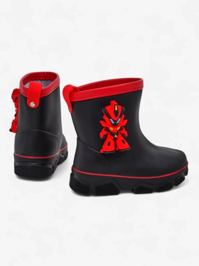 Royalfashion Children's rubber boots with Power Robot