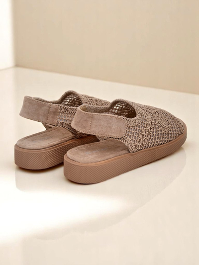 Royalfashion Women’s Levay openwork sandals with an upper