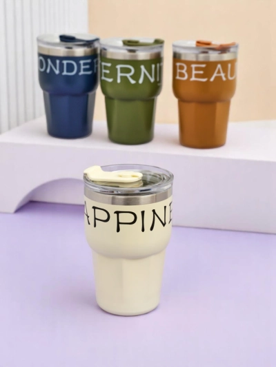 Royalfashion Termiskā krūze ar salmiņu Skaista