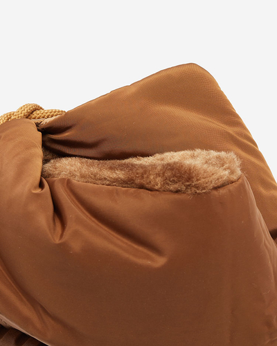 Royalfashion Sieviešu sniega zābaki brūnā krāsā Nevonsis