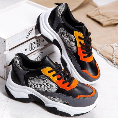 Black ugly shoes with inserts Nicaragua - Footwear
