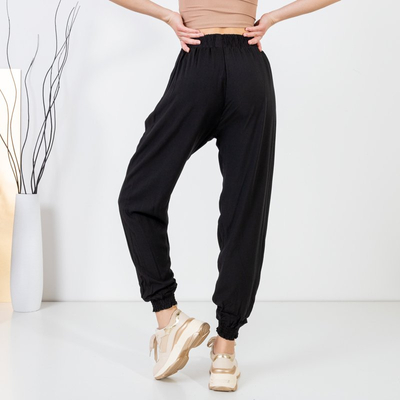 Black women's harem pants - Clothing