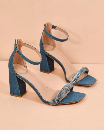 Royalfashion Sieviešu Mines Post Sandales