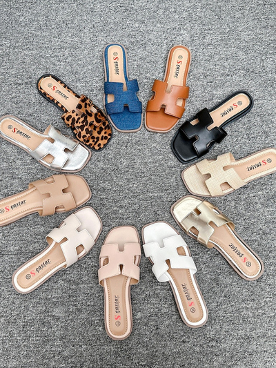 Royalfashion Women's flat sandals Eval
