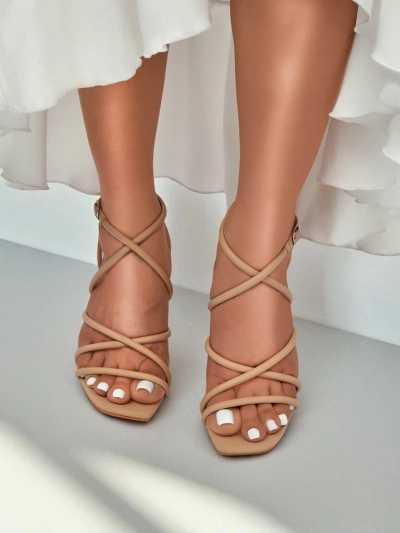 Royalfashion Women's block heel sandals Elysia
