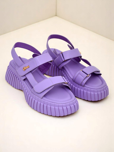 Royalfashion Sieviešu sandales uz biezākas zoles Hortez