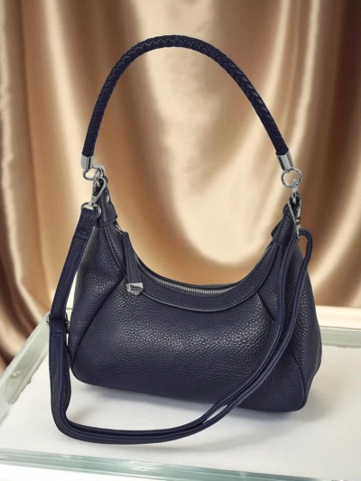 Royalfashion Small Women's Eco-Leather Handbag with Decorative Strap Lacquea