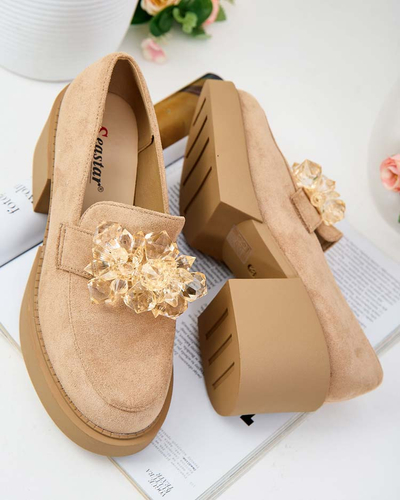 Royalfashion Sieviešu Pegorani augstpapēžu puspapēžu kurpes