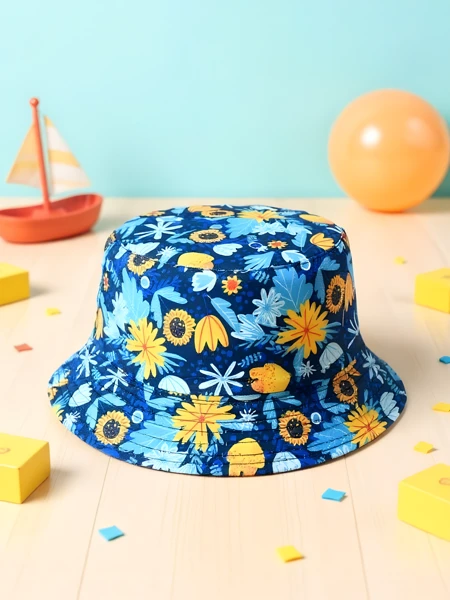 Royalfashion Bērnu Panamas Cepure Krāsu Šļaksts Bucket