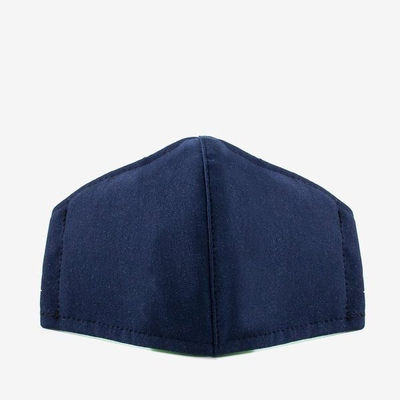 Royalfashion Navy blue 3-layer face mask