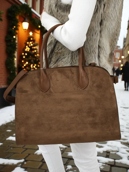 Dorelle Women's Eco Suede Shopper Bag