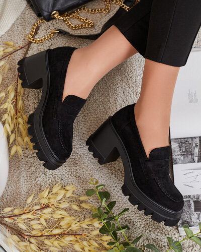 Royalfashion Sieviešu mokasīni uz staba Narvoti