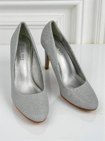 Royalfashion Glitter sieviešu stiletto papēži Enen