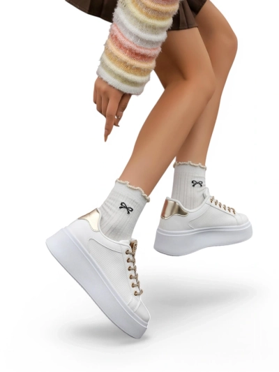 Спортивные кроссовки Royalfashion для женщин с декоративными шнурками Eone