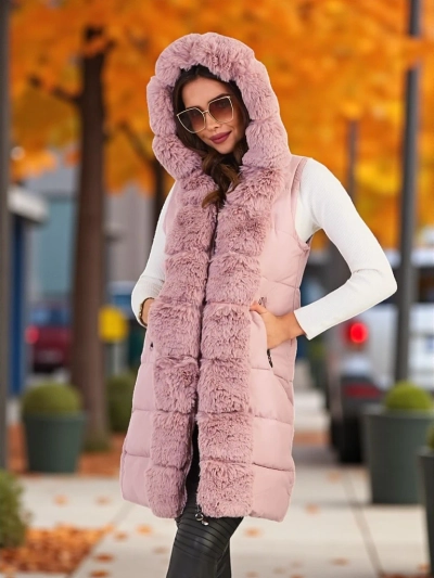 Royalfashion Sieviešu jaka ar atsvaraemām piedurklapēm