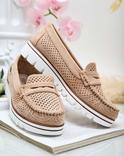 Royalfashion Ажурные женские мокасины Leteller