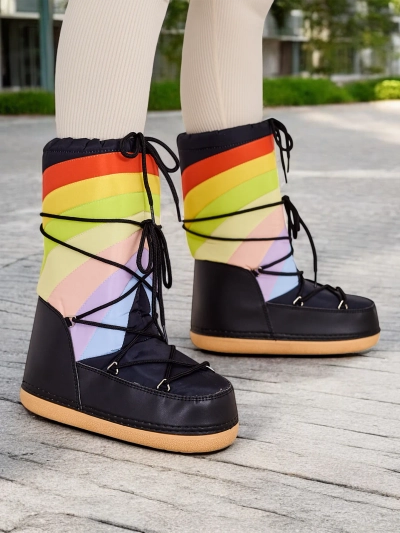 Royalfashion Women's snowboot-style shoes Tencce