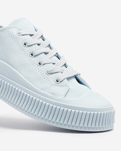 Gaiši zilas sieviešu sporta kedas Dollof- Footwear