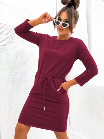 Royalfashion Women's knee-length fabric dress