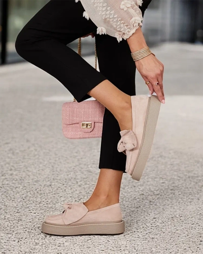 Royalfashion Женские полусапожки с бантом Eriz