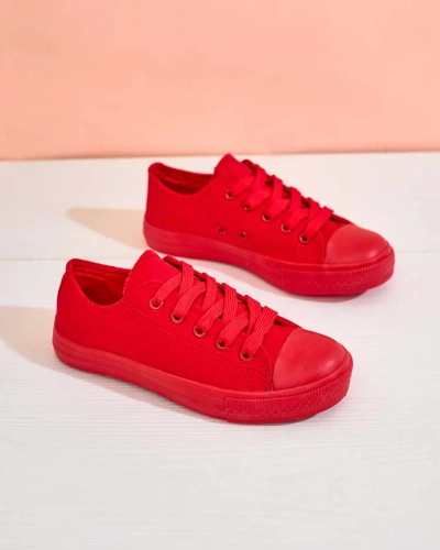 Royalfashion Tirim lace-up children's sneakers