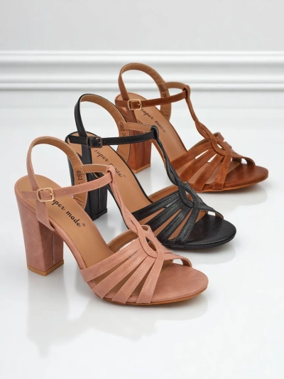 Royalfashion Sieviešu blokpapēžu sandales Daffi Elegance