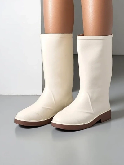 Royalfashion matēti sieviešu lietus zābaki Mattelo