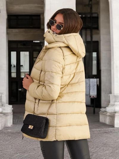 Royalfashion Sieviešu ziemas spilvena jaka