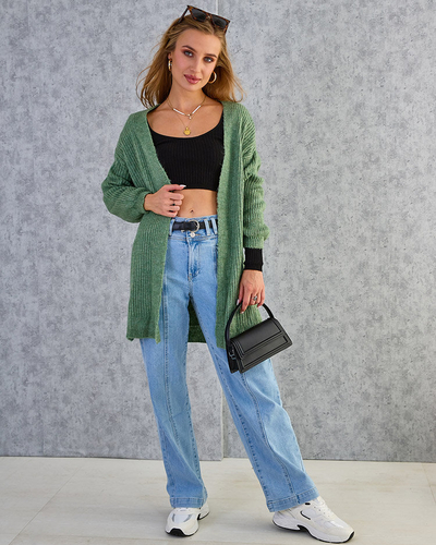 Royalfashion Fuchsia women's bedspread sweater