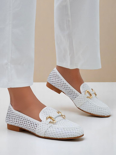 Royalfashion sieviešu mokasīni ar atvērtu rakstu Sallim