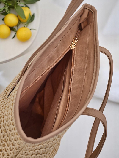 Royalfashion Large Straw Women's Handbag Solea Bag