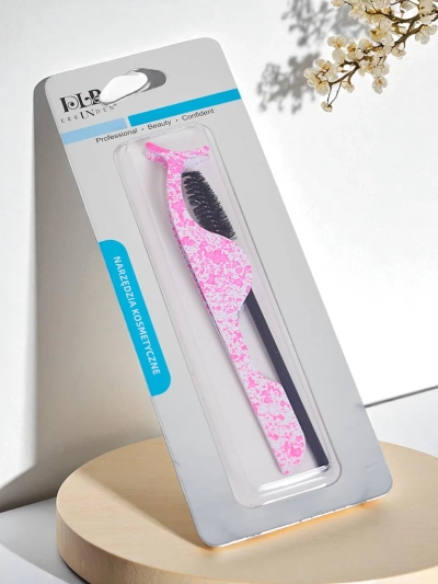 Набор для укладки ресниц — пинцет для накладных ресниц и щёточка