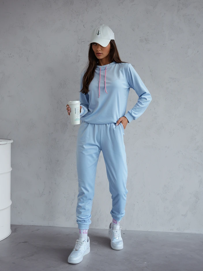 Royalfashion Women's velour-style tracksuit set
