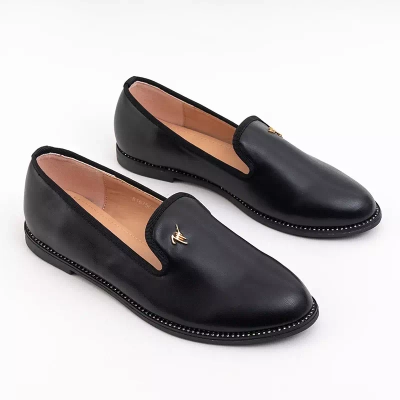 OUTLET Classic women's black Axba moccasins - Footwear