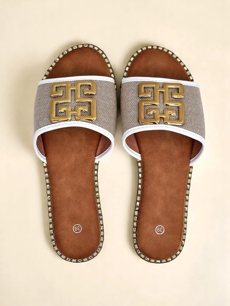 Royalfashion Women's flat-sole slippers Rorole