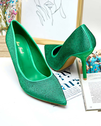 Royalfashion Women's Ferconie stiletto pumps with zircons