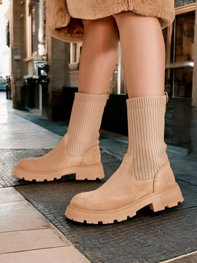 Royalfashion Sieviešu iedurkņu zābaki Derette