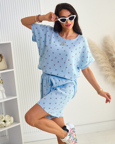 Royalfashion Women's cotton summer set
