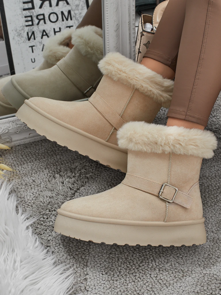 Royalfashion Women's Short Snow Boots Myrelle