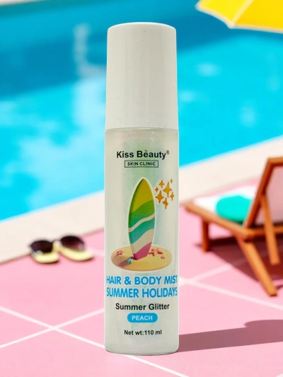Summer Spray – Šķidrs izgaismotājs matiem un ķermenim Persiku