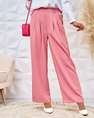 Royalfashion Women's wide fabric pants